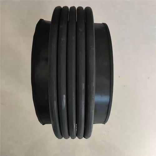 河北销售橡胶波纹管价格 生产黑色钢丝橡胶波纹管