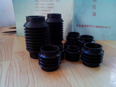 供应万力橡胶防尘套,防水套橡胶防尘套,防水套,伸缩套图片_高清图_细节图-深州万力橡胶胶木加工厂